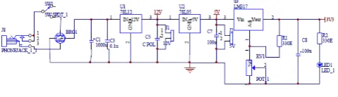 Fig 4 : Power Supply 