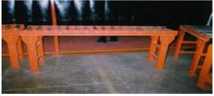 Figure. 1.2 Roller Conveyor System (Existing Case)  