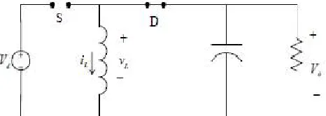 Fig 6: Circuit of buck-boost converter 