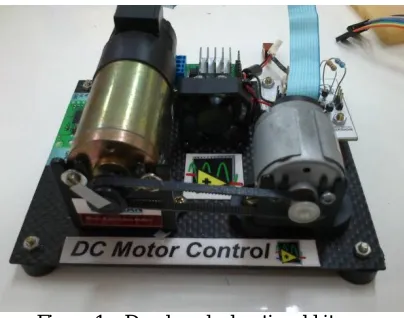 Figure 1 – Developed educational kit 