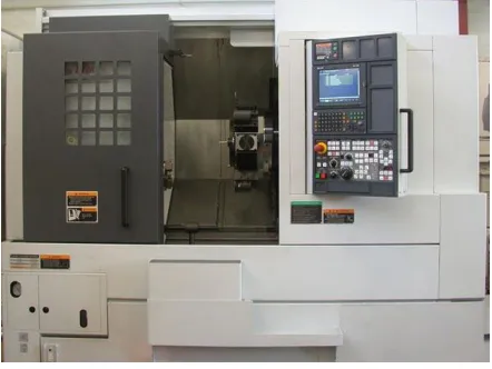 Fig shows 4-axis CNC MORI SIEKI turning machine 