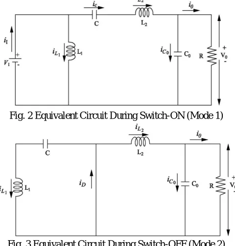 Fig. 3 Equivalent Circuit During Switch-OFF (Mode 2) 