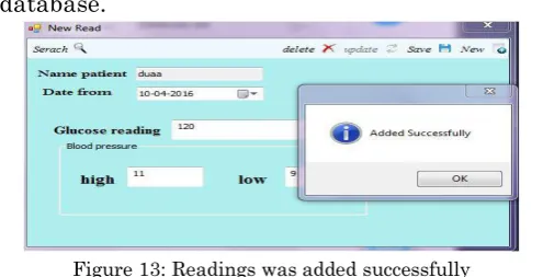 Figure 11: Patient details was updated successfully 