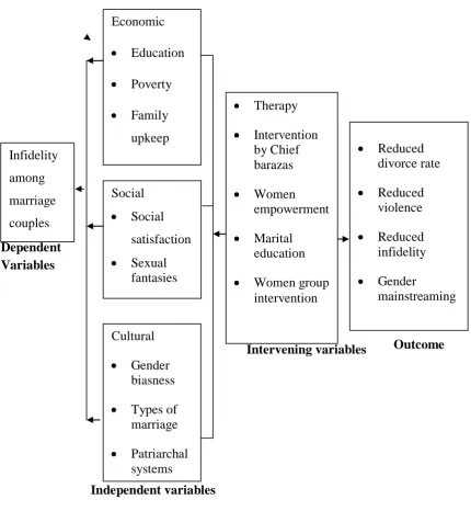 Figure 2.1: Diagrammatic representation of the conceptual framework       