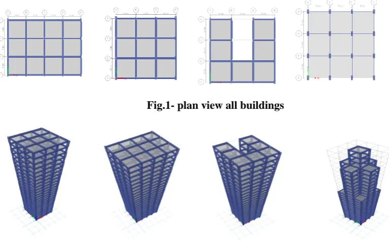 Fig.1- plan view all buildings 