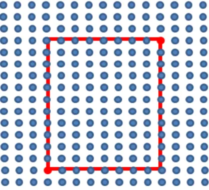 Figure 4. Bounding box reduces 108 nodes. 