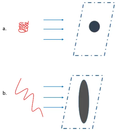 Figure 1-7 An Approximate Schematic Diagram of Collision Cross Section (CCS). 