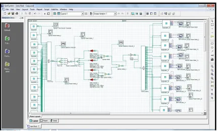 Fig. 3 Simulation design in the optical communication system  