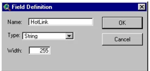 Figure 17Selecting a Map Unit for a BodyViewer view inArcView Selecting a Map Unit ("meters" in this screenshot)for a BodyViewer view in ArcView