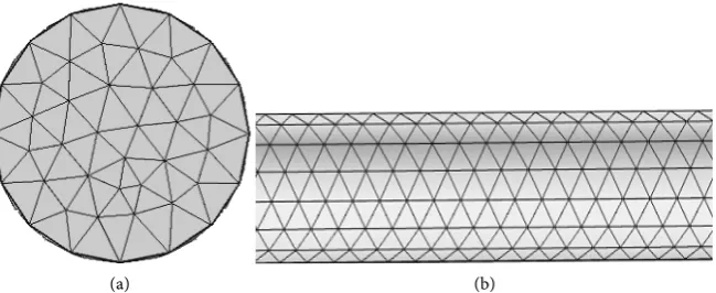Figure 1. The geometry of the computational flow domain.   