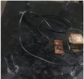 Figure 3 Flexible Base with Electrical Setup 