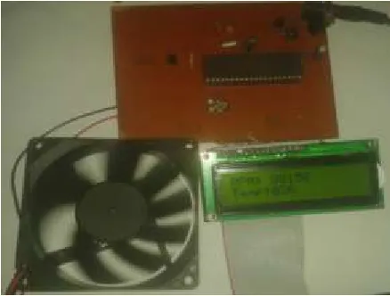 Fig. 9 Hardware circuit of fan speed control system 