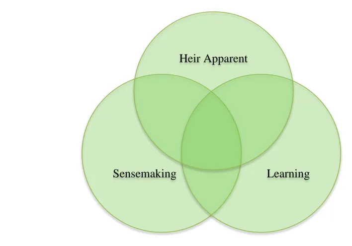 Figure 2.1: From the Heir Apparent to the CEO: The Theoretical Context  