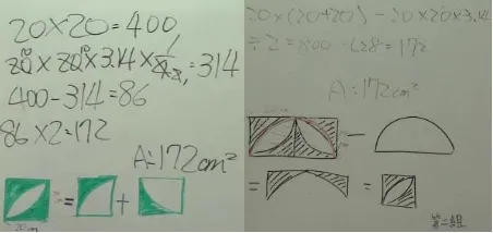 Table 2. Types of mathematical tasks used by the three case teachers and their presentation methods