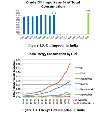Figure 1.3. Energy Consumption in India 