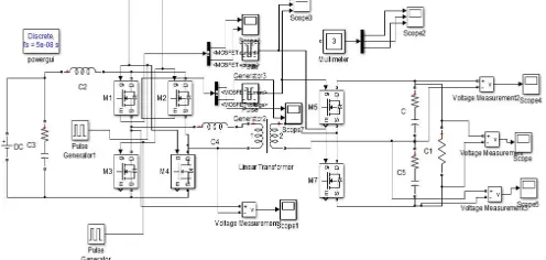 Table I Current and Voltage stress of major components 