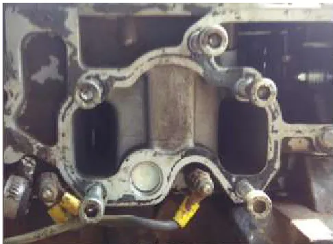 Figure 4 Common Exhaust Manifold of Six Stroke Engine 