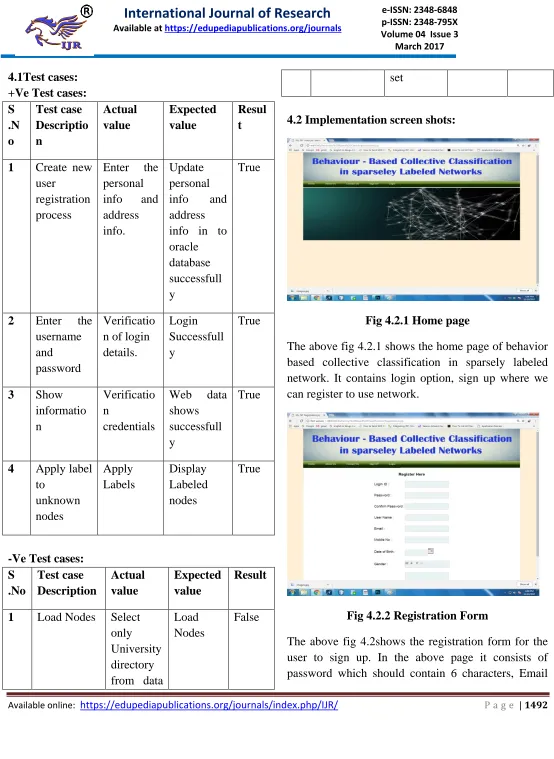 Fig 4.2.1 Home page 