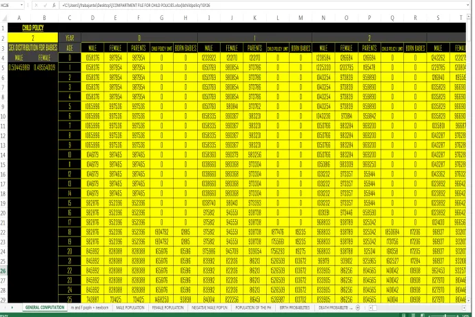 Figure 2. The Computation File 