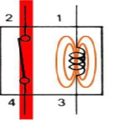 Figure 13.De – Energized Relay (OFF) 