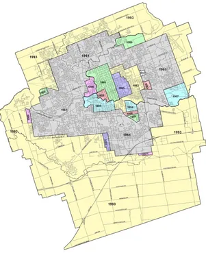 Figure 3.1 City of London Annexations