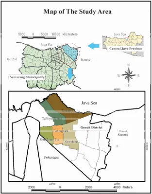 Figure 1. Map of the study area (Semarang industrial zone). 
