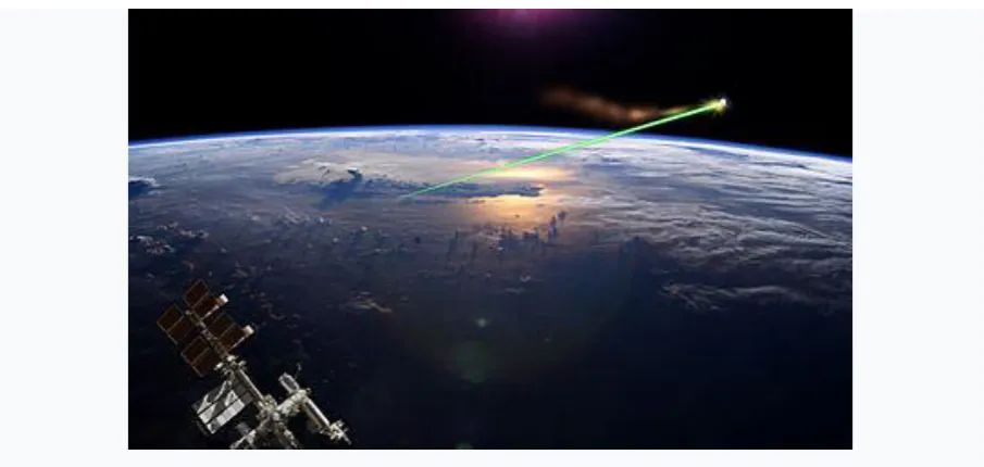 Figure 5.   Artistic representation of Laser Broom 