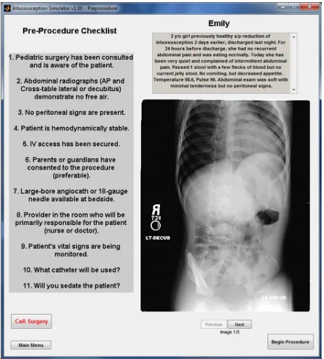 Figure 3. The post-procedure interface. Upon exiting the simulation, the post-procedure interface appears, providing feed-back and the ability to review the last stage of reduction