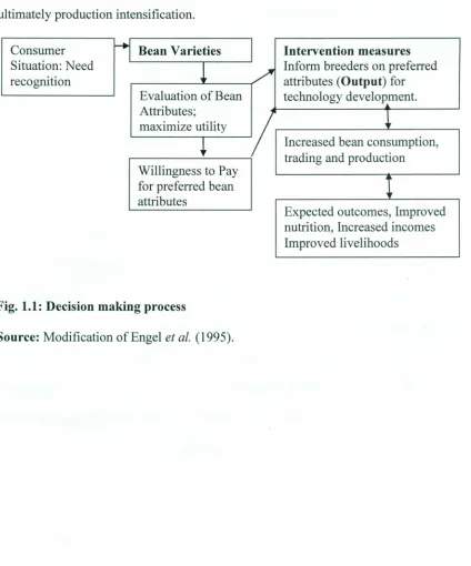 Fig. 1.1: Decision making process