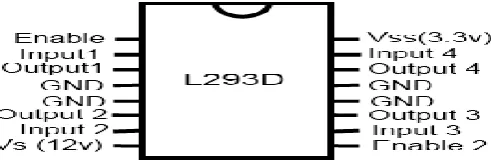 Fig.5. Architecture of L293D 