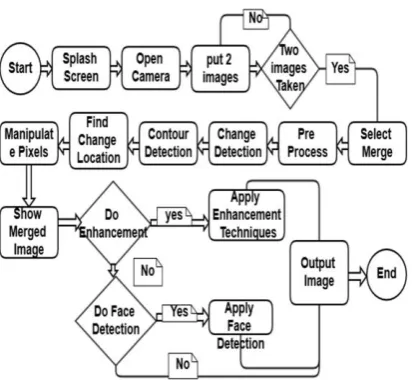 Fig A.   Flow chat of activities in MIPS application 