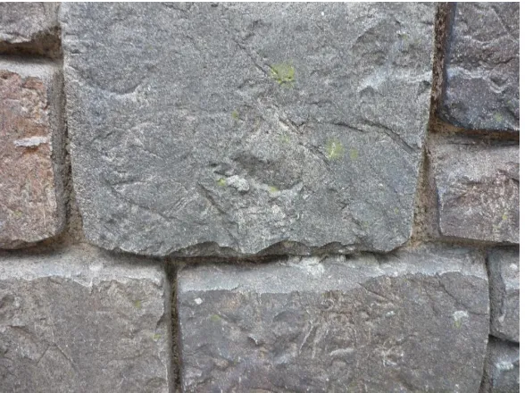 Figure 2.10. Exposed Brickwork Beneath the Stucco Plaster at The Wizarding World of Harry Potter, Universal Orlando Resorts