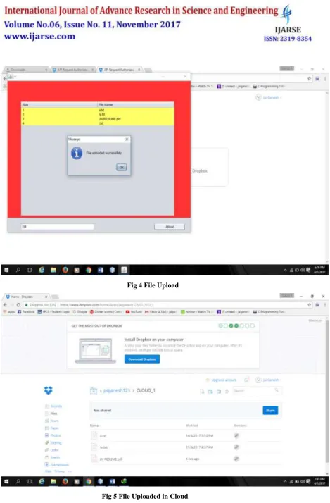 Fig 4 File Upload 