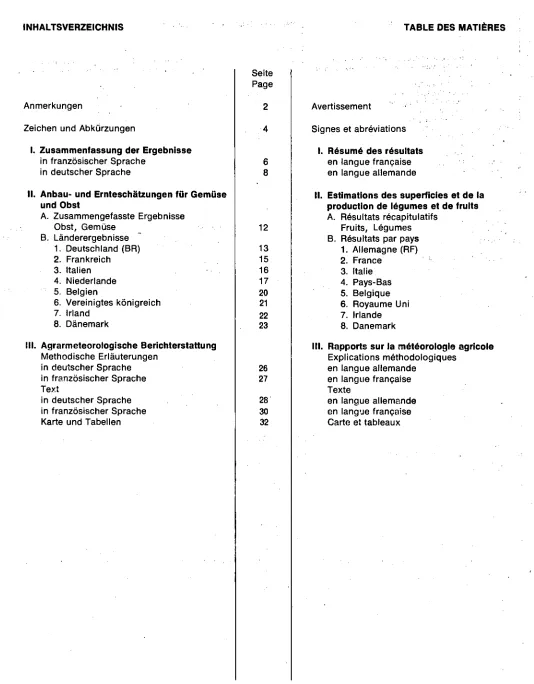 TABLE DES MATIÈRES 