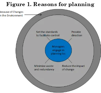 Figure 1. Reasons for planning 