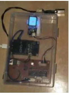 Fig. 3 Block Diagram of IoT based receiver for fingerprint sensor with PC interface 