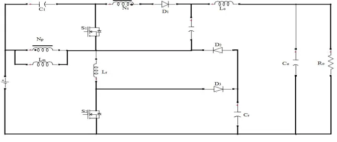 Fig 1: Soft-Switched KY and Buck-Boost Converter 