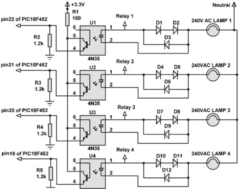 Fig. 4: Schematic diagram of the Relay Unit. 