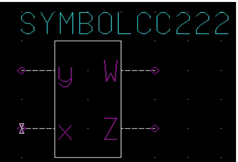 Figure 1: Schematic designing of CCII 
