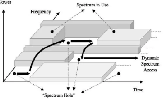 Fig 1: Spectrum Holes 