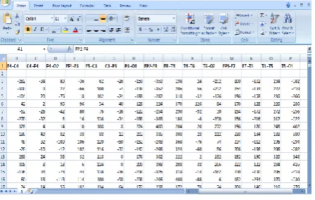 Fig. 2 Normal EEG data (single page) 