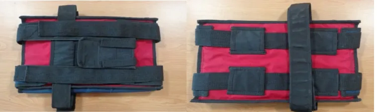 Figure 4:  Top view and bottom view of Harness for Recording PC and Receiver  