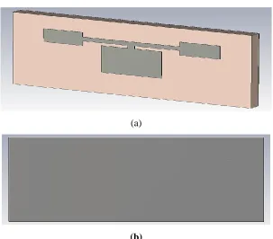 Figure 9: Simulated result of stepped impedance 3rd order Elliptic low pass filter using DGS