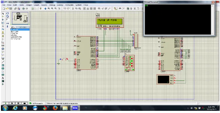 Fig. 5 Schematic and Proteus Simulation Model 