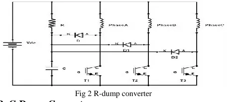 Fig 2 R-dump converter B. C-Dump Converter 