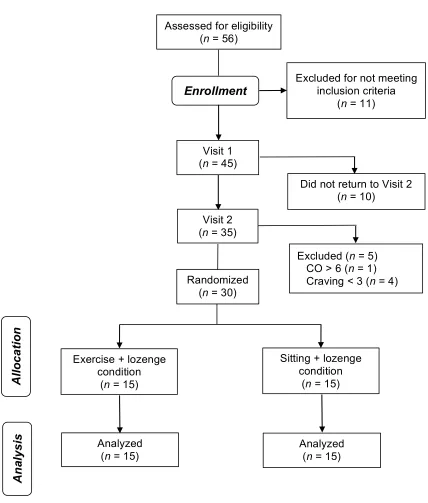 Figure 2. Flow of participants through the study. 