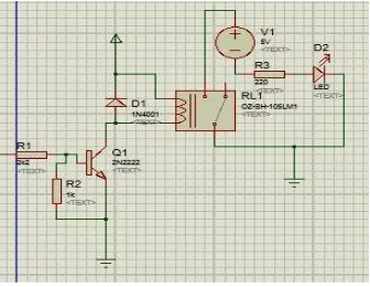 Figure 8:  Bistable mutivibrator circuit diagram  