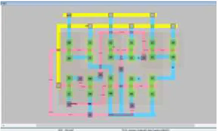 Figure 6. Proposed D Flip-Flop schematic diagram using NMOS as delay element 