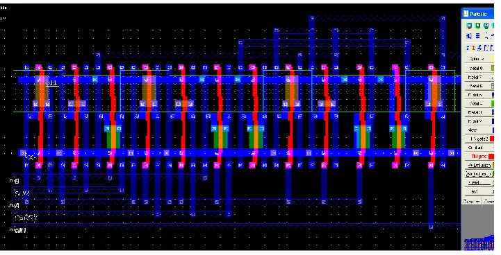 Fig 6: Half adder design using AVLS technique  