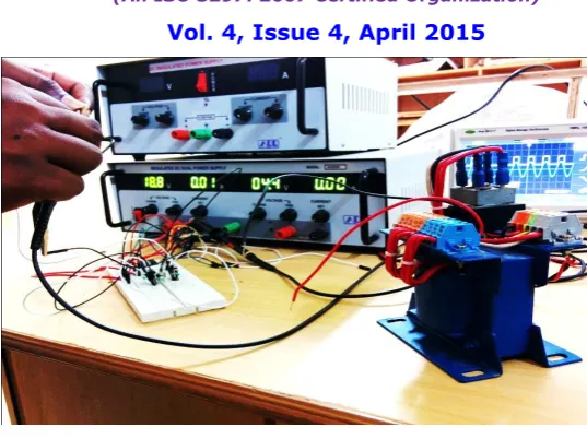 Fig 2 Prototype of the Automated Test Rig 
